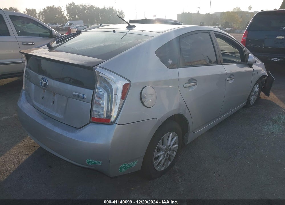 2012 TOYOTA PRIUS PLUG-IN VIN: JTDKN3DP4C3013999
