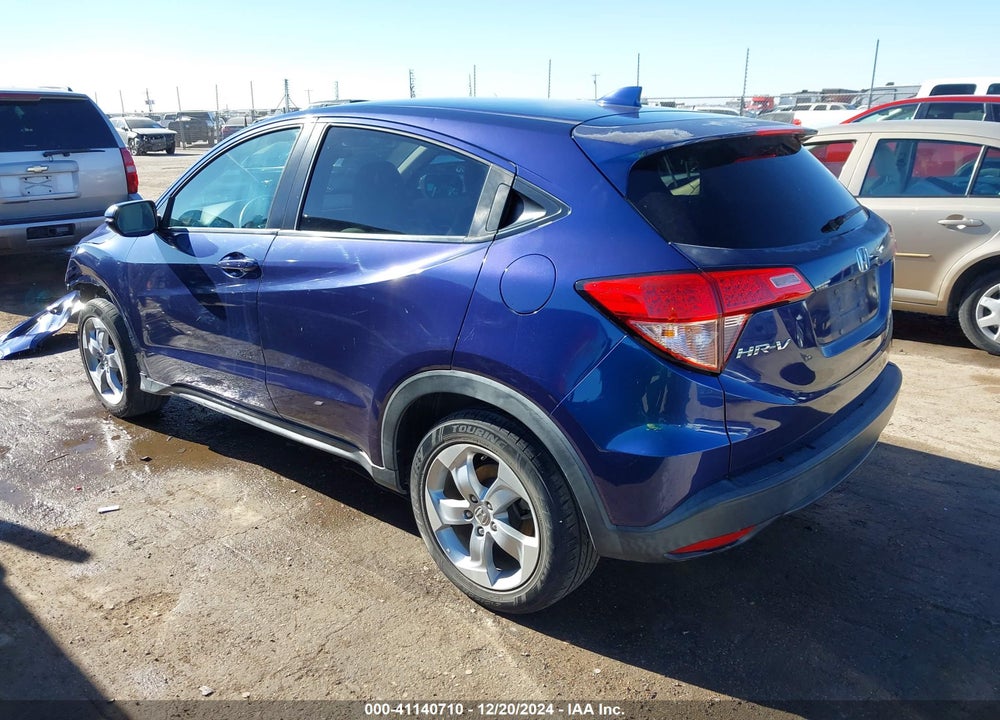 2016 HONDA HR-V VIN: 3CZRU5H53GM738076