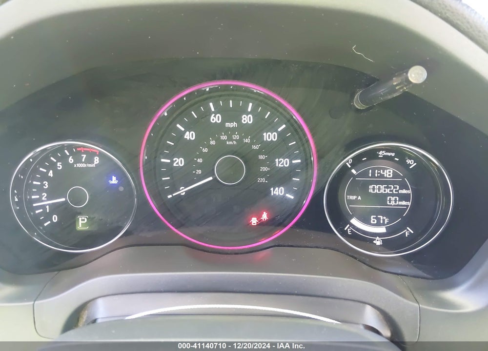 2016 HONDA HR-V VIN: 3CZRU5H53GM738076