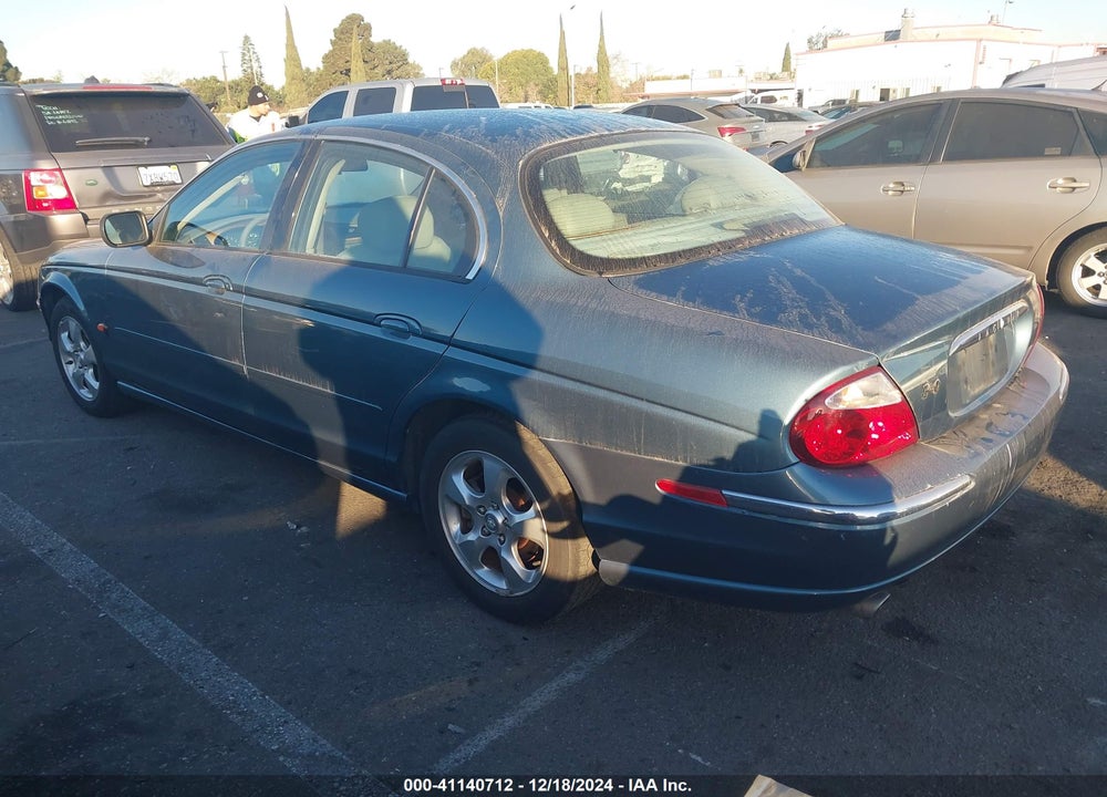 2000 JAGUAR S-TYPE 3.0L V6 VIN: SAJDA01C3YFL24027