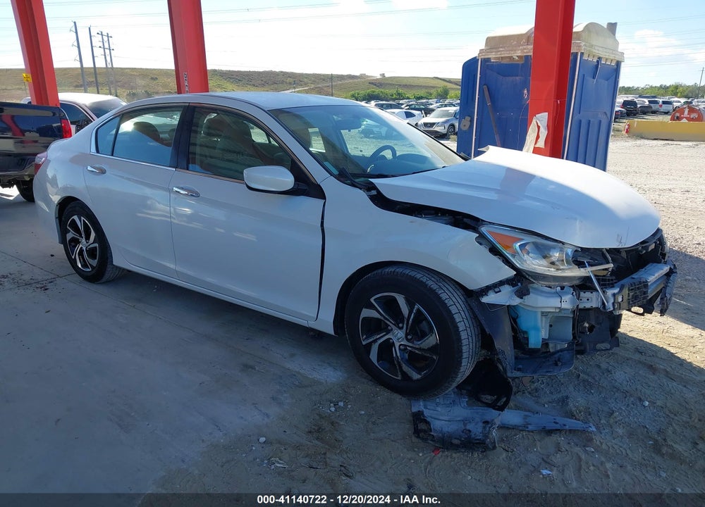 2017 HONDA ACCORD LX VIN: 1HGCR2F30HA210721