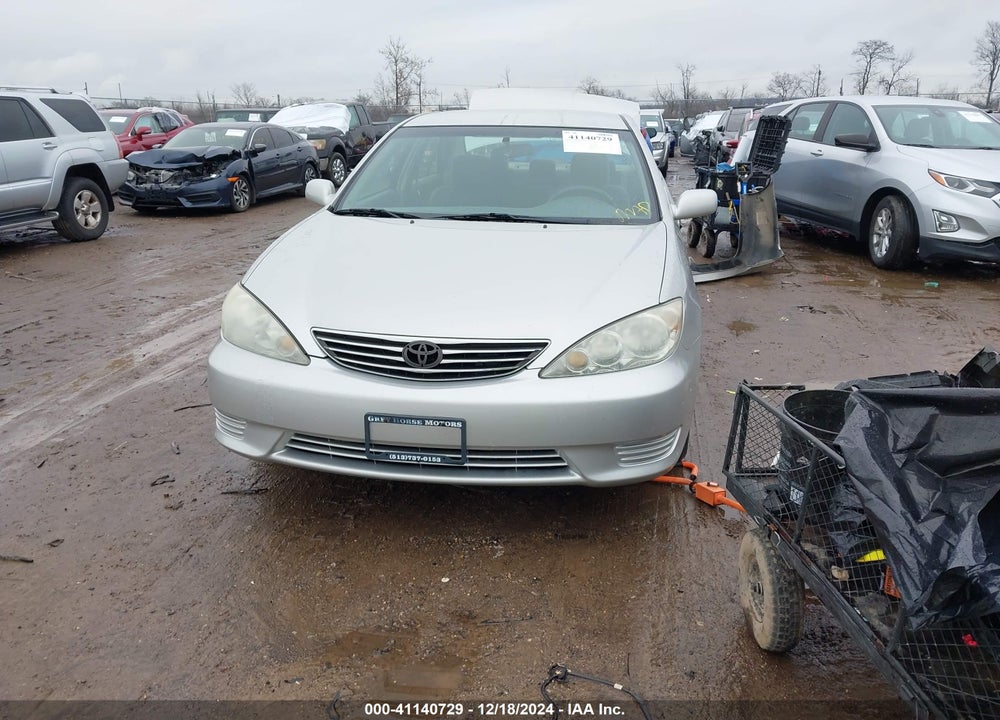 2006 TOYOTA CAMRY LE VIN: 4T1BE32K76U160495