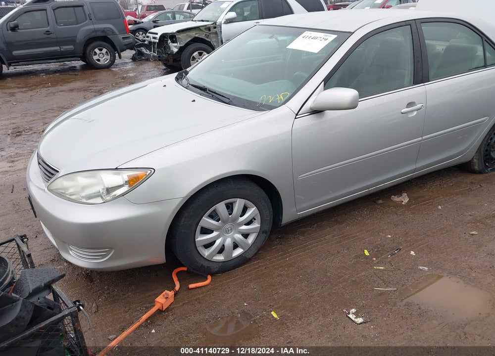 2006 TOYOTA CAMRY LE VIN: 4T1BE32K76U160495