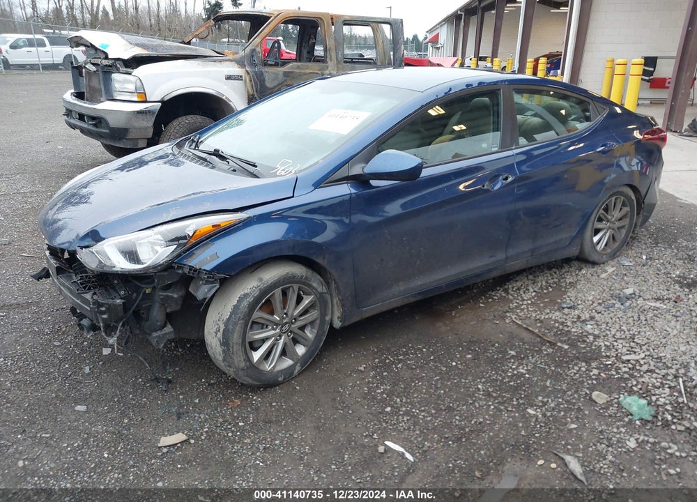 2016 HYUNDAI ELANTRA SE VIN: 5NPDH4AE0GH775603