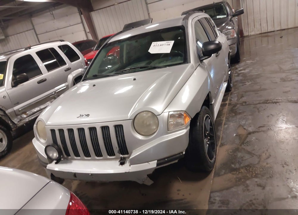 2008 JEEP COMPASS SPORT VIN: 1J8FF47W58D667833