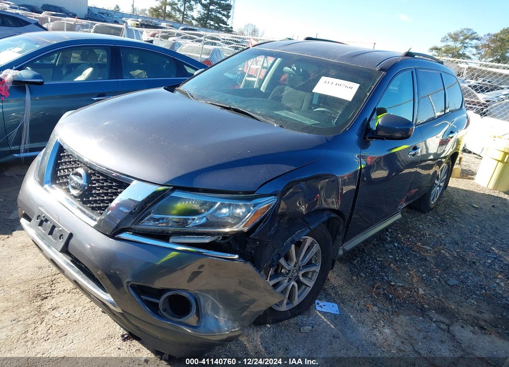 2014 NISSAN PATHFINDER S VIN: 5N1AR2MN7EC666835