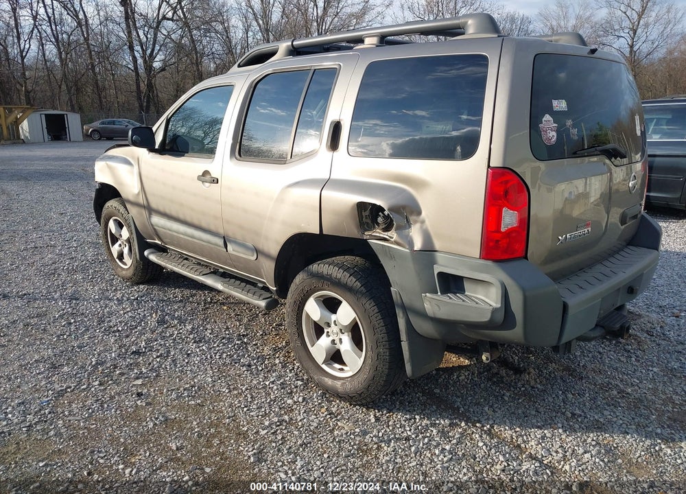 2005 NISSAN XTERRA SE VIN: 5N1AN08W65C606791