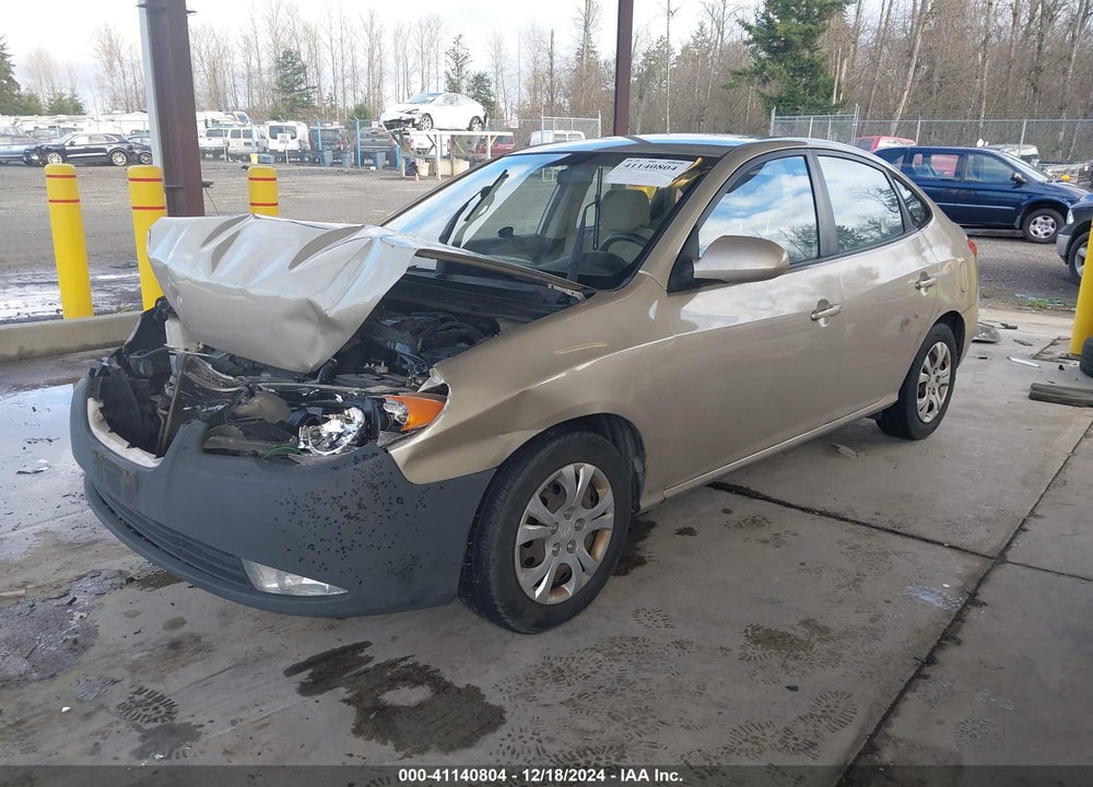 2010 HYUNDAI ELANTRA GLS VIN: KMHDU4AD3AU199114