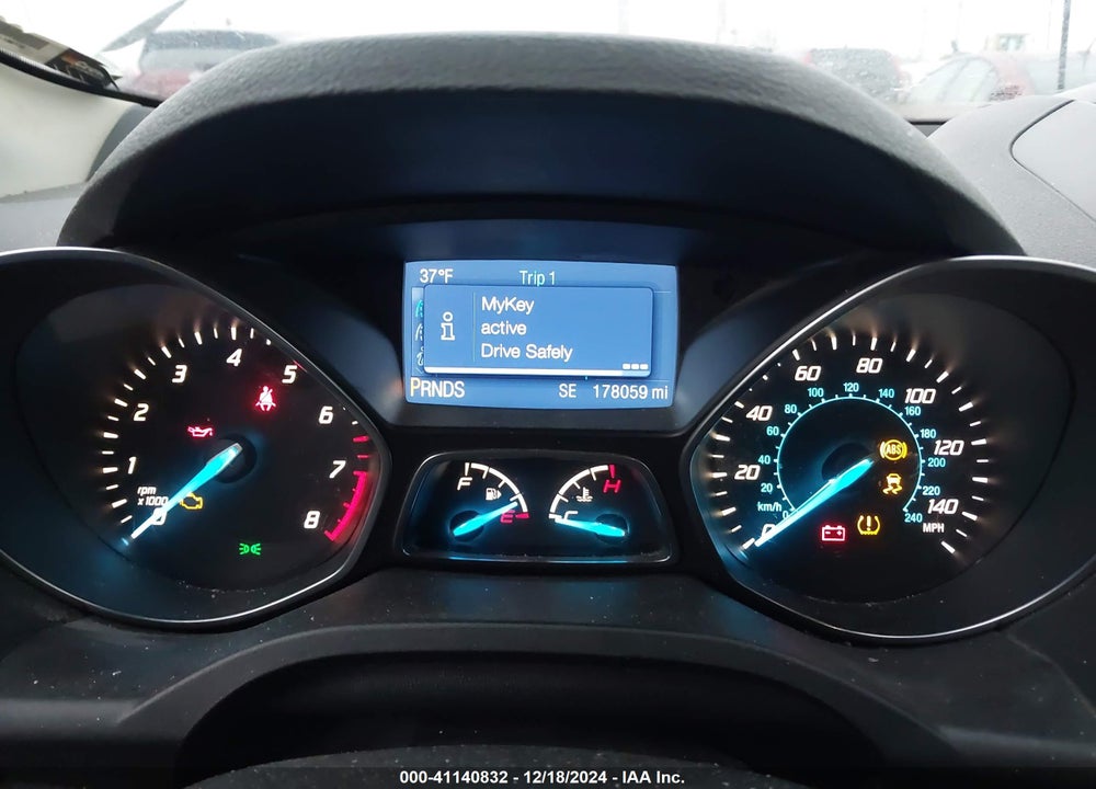 2014 FORD ESCAPE SE VIN: 1FMCU0GX6EUD59708