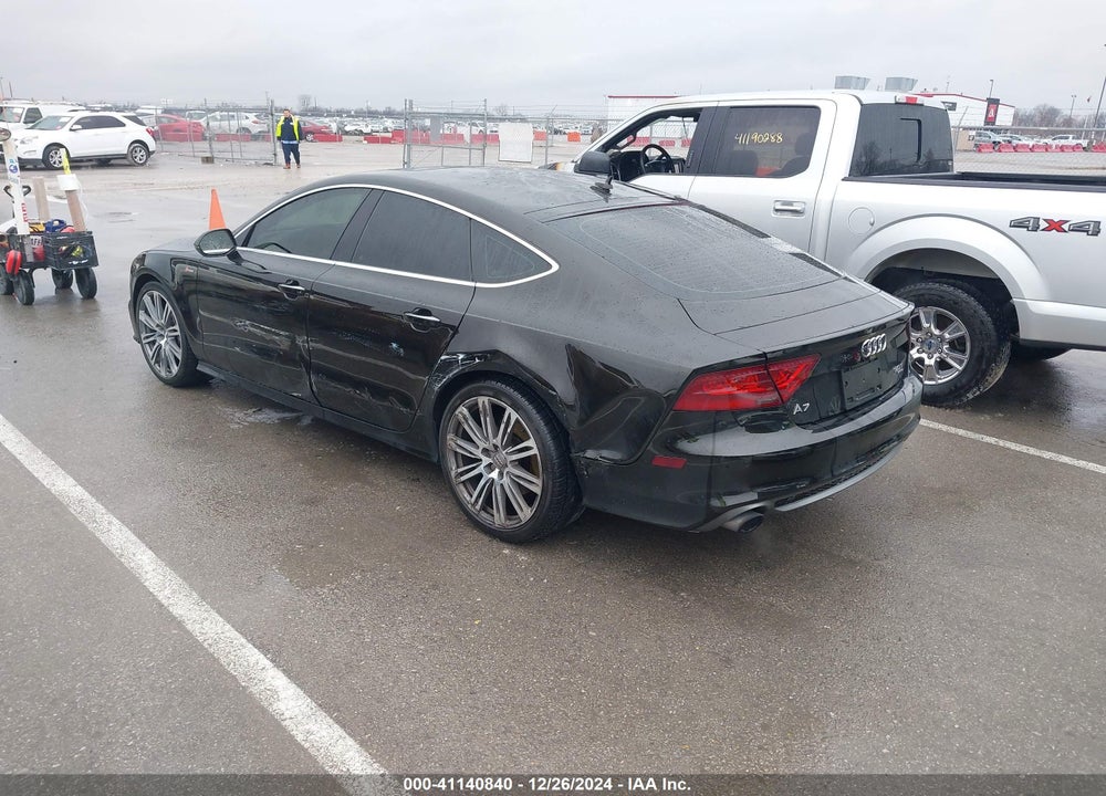2012 AUDI A7 PREMIUM VIN: WAU2GAFC7CN147819