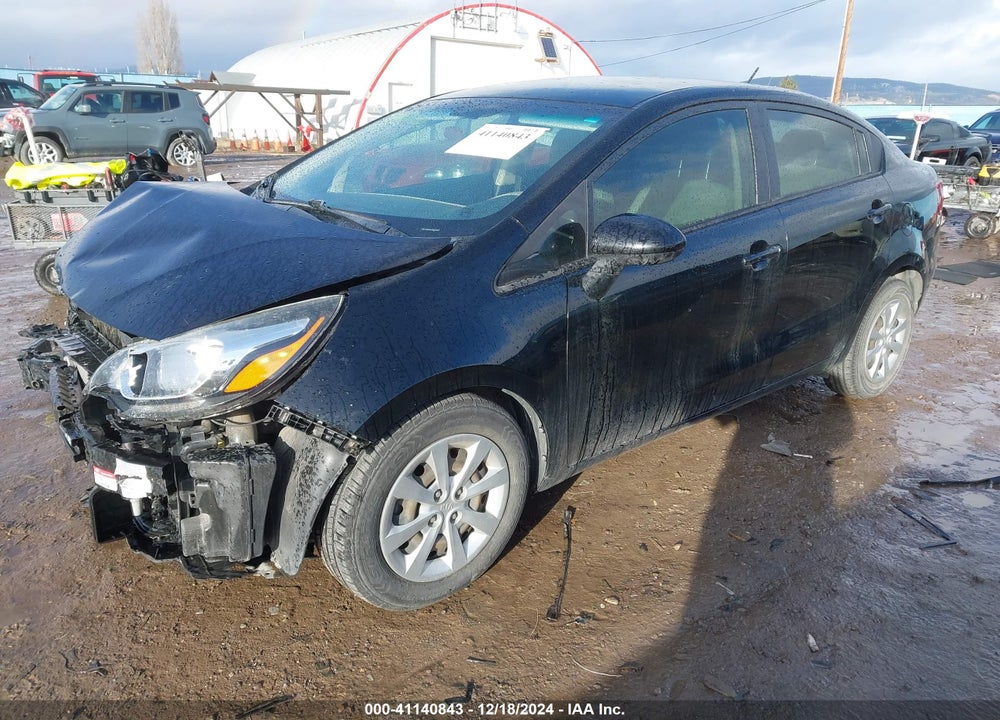 2015 KIA RIO LX VIN: KNADM4A33F6487218