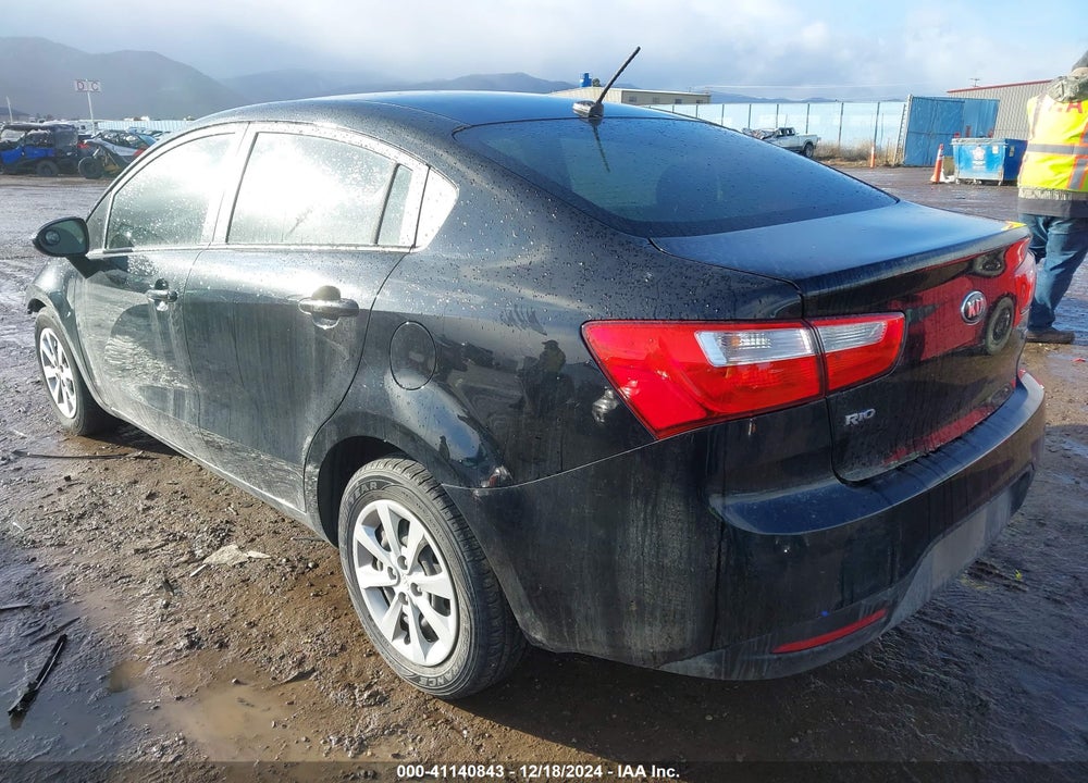 2015 KIA RIO LX VIN: KNADM4A33F6487218