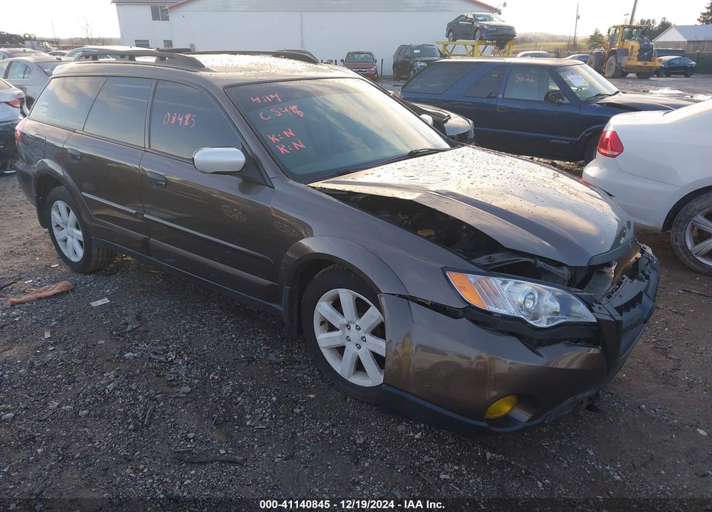 2009 SUBARU OUTBACK 2.5I VIN: 4S4BP61C697326580