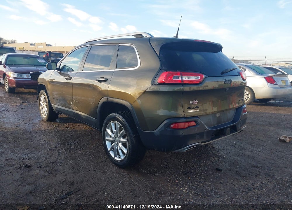 2016 JEEP CHEROKEE LIMITED VIN: 1C4PJMDS8GW155126