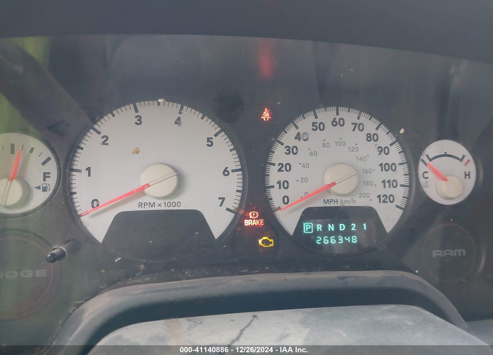 2007 DODGE RAM 1500 ST VIN: 1D7HA16P57J640919