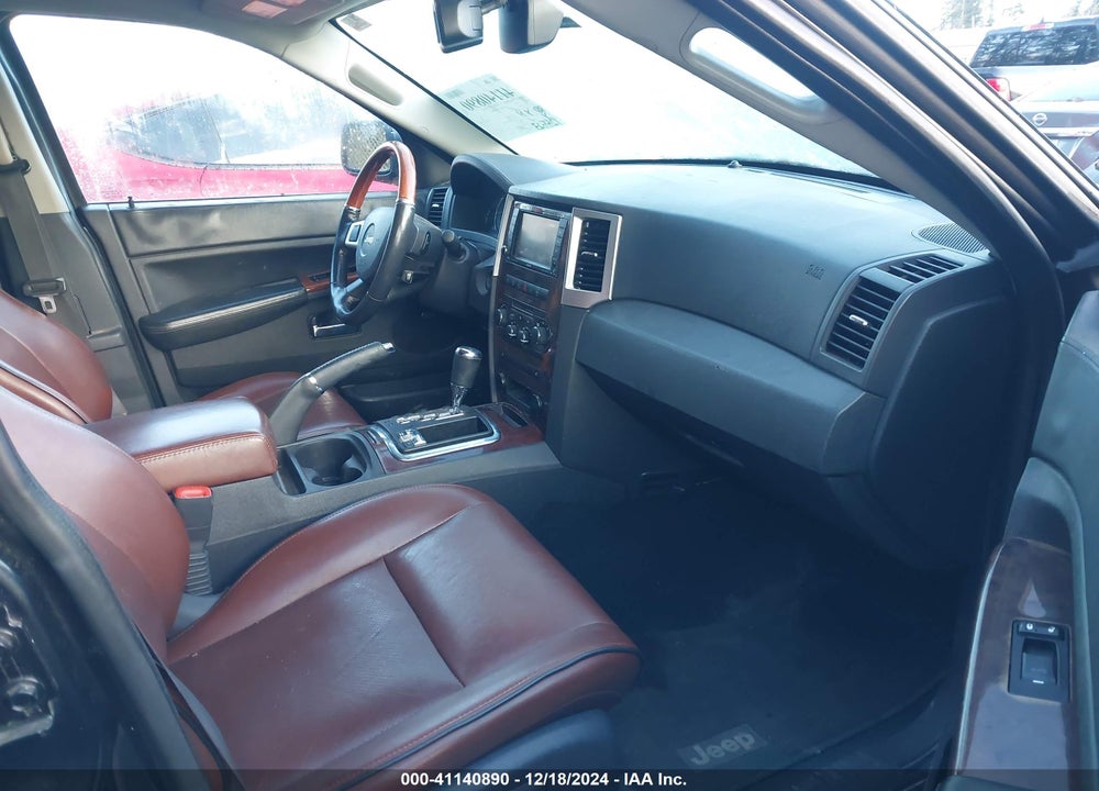 2009 JEEP GRAND CHEROKEE OVERLAND VIN: 1J8HR68T39C500104