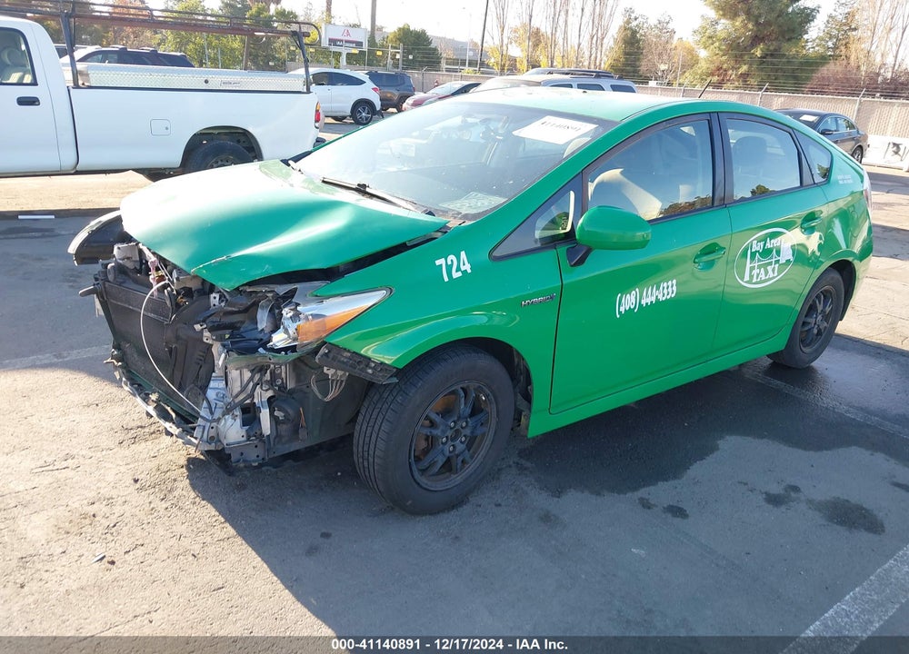2013 TOYOTA PRIUS VIN: JTDKN3DU7D1708478