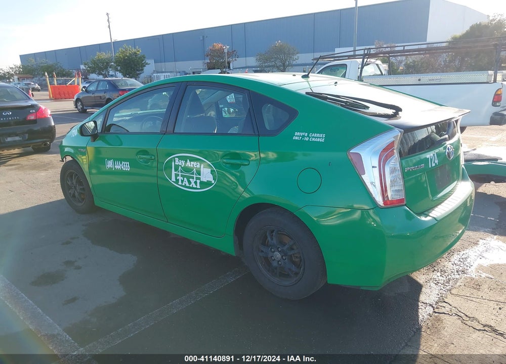 2013 TOYOTA PRIUS VIN: JTDKN3DU7D1708478