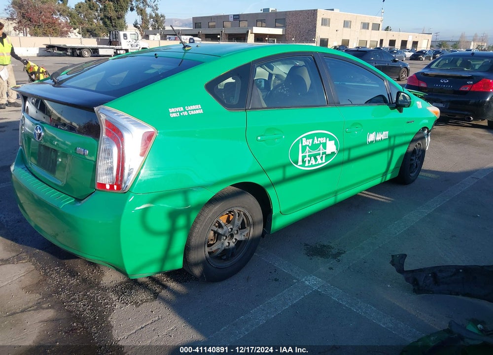 2013 TOYOTA PRIUS VIN: JTDKN3DU7D1708478
