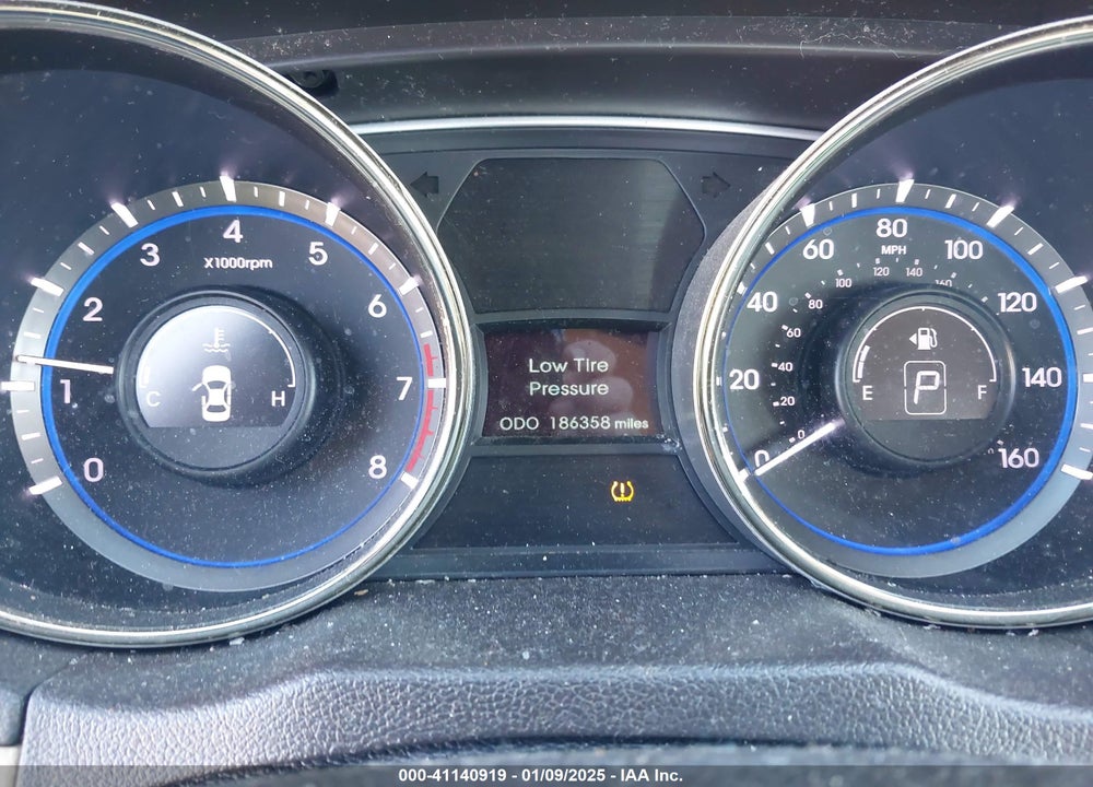 2013 HYUNDAI SONATA GLS VIN: 5NPEB4AC2DH657049
