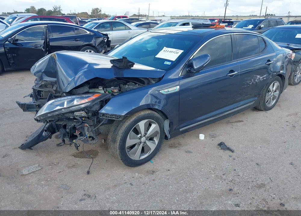 2014 KIA OPTIMA HYBRID EX VIN: KNAGN4AD4E5068253