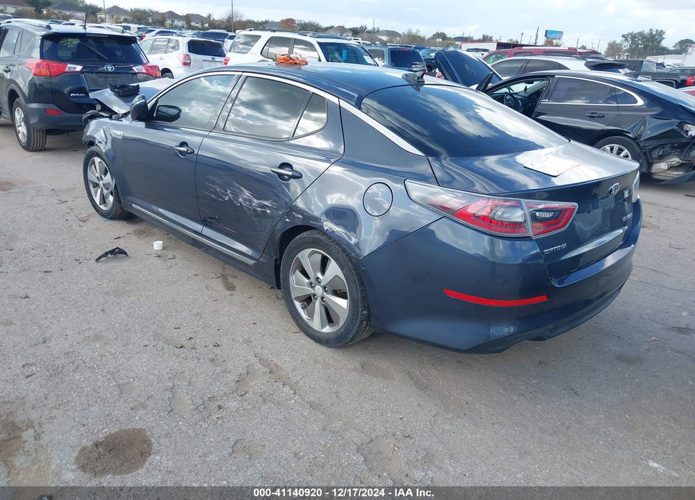 2014 KIA OPTIMA HYBRID EX VIN: KNAGN4AD4E5068253
