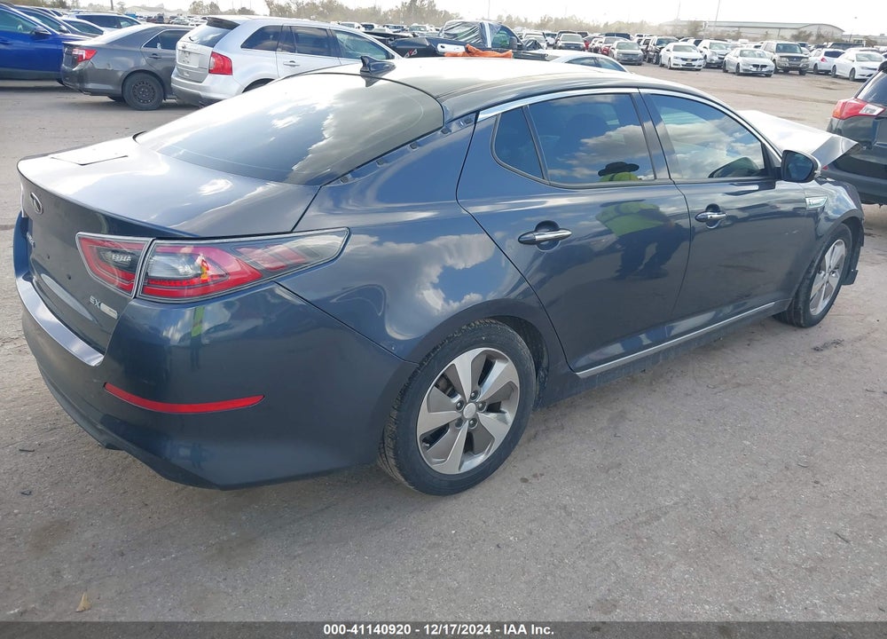2014 KIA OPTIMA HYBRID EX VIN: KNAGN4AD4E5068253