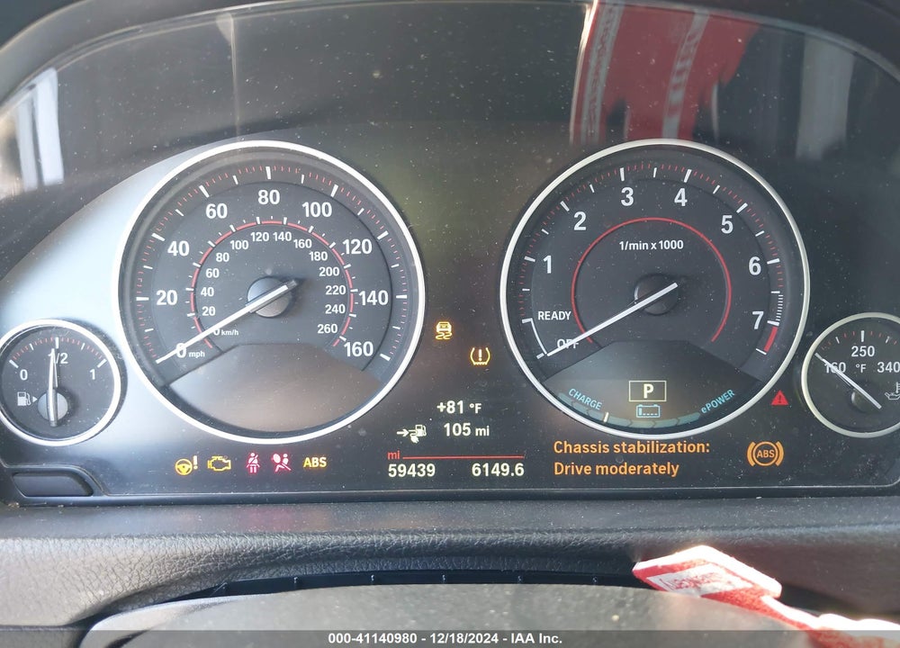 2018 BMW 330E IPERFORMANCE VIN: WBA8E1C5XJA178167