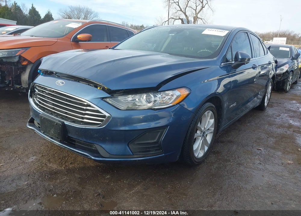 2019 FORD FUSION HYBRID SE VIN: 3FA6P0LU4KR156734
