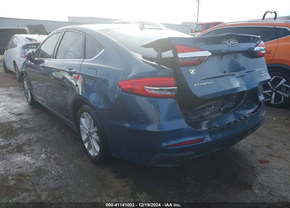 2019 FORD FUSION HYBRID SE VIN: 3FA6P0LU4KR156734