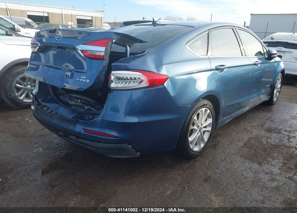 2019 FORD FUSION HYBRID SE VIN: 3FA6P0LU4KR156734