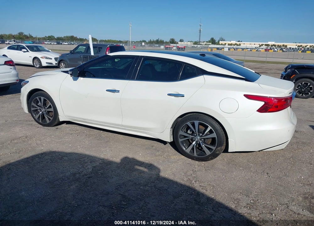 2018 NISSAN MAXIMA 3.5 PLATINUM VIN: 1N4AA6AP1JC390791