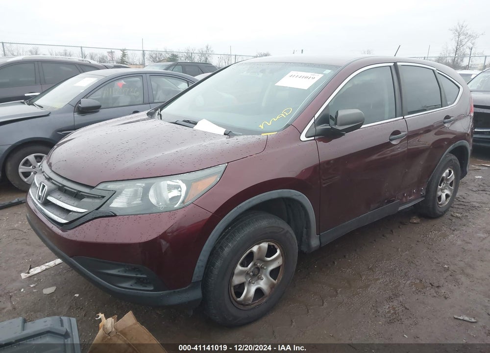 2012 HONDA CR-V LX VIN: 5J6RM4H32CL046315