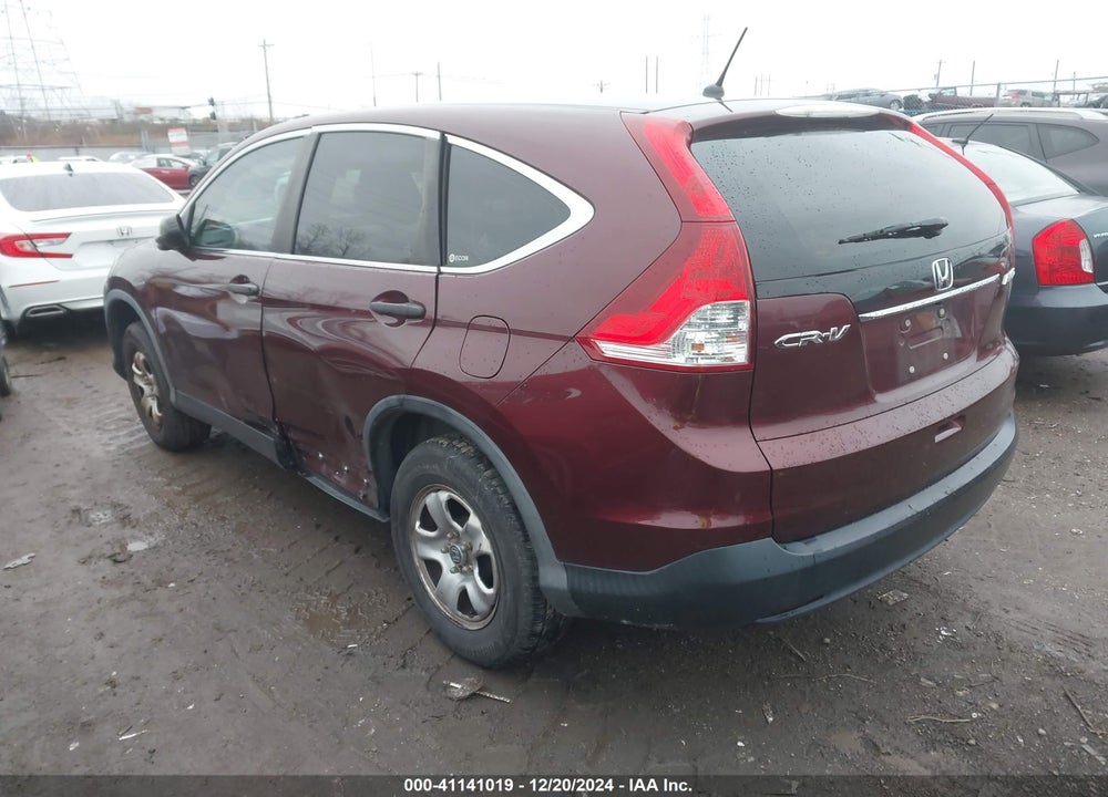 2012 HONDA CR-V LX VIN: 5J6RM4H32CL046315