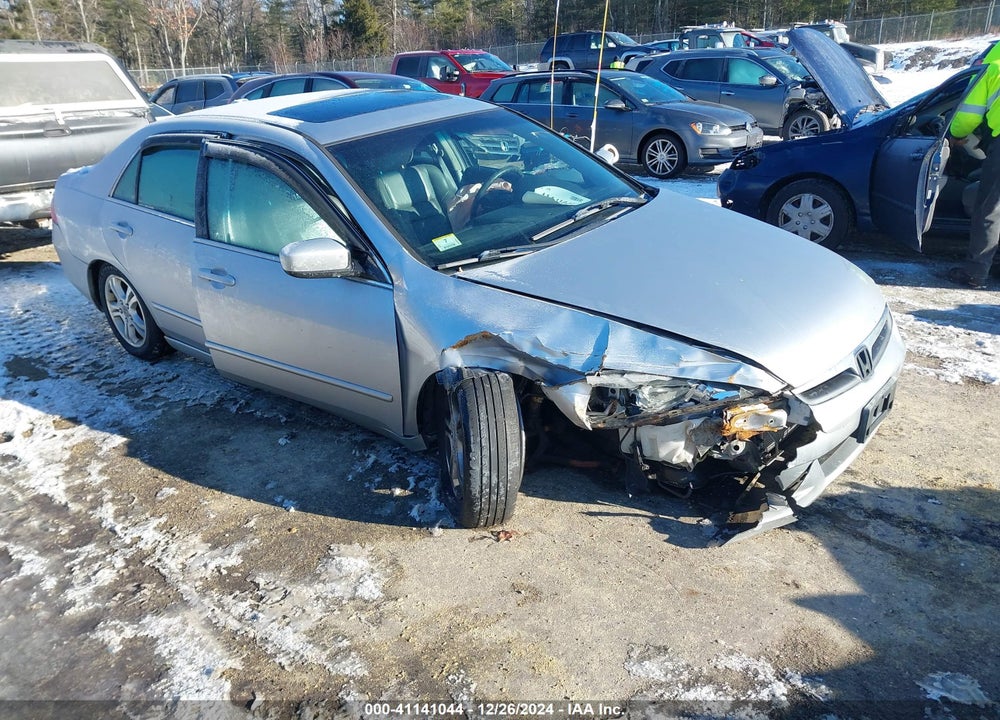 2007 HONDA ACCORD 2.4 EX VIN: 1HGCM56837A140786