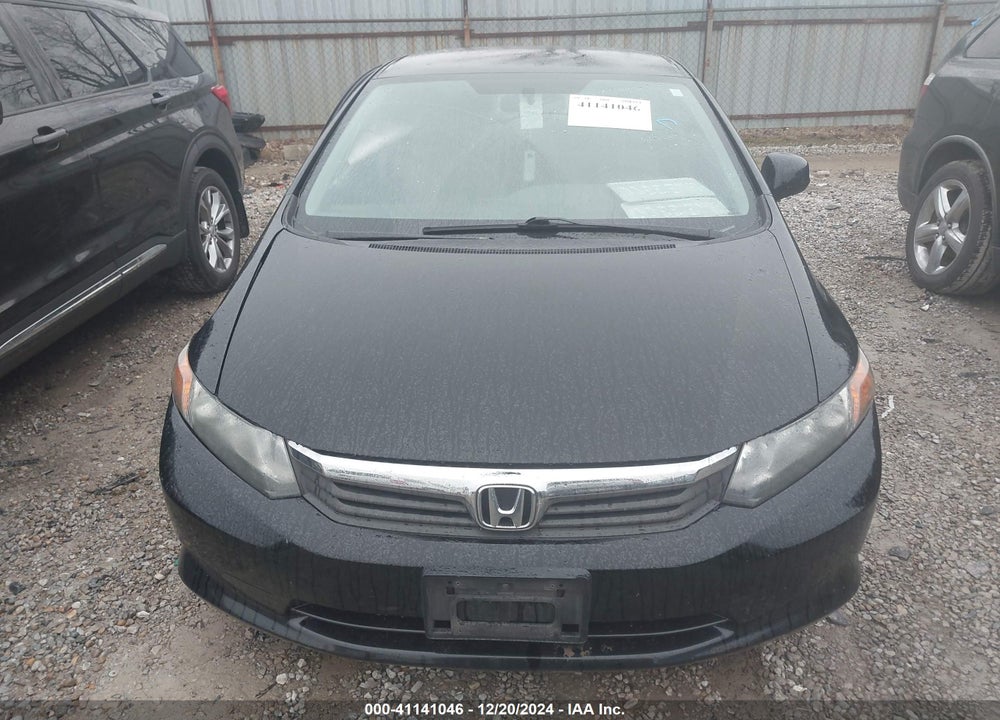 2012 HONDA CIVIC SDN LX VIN: 19XFB2F52CE097832
