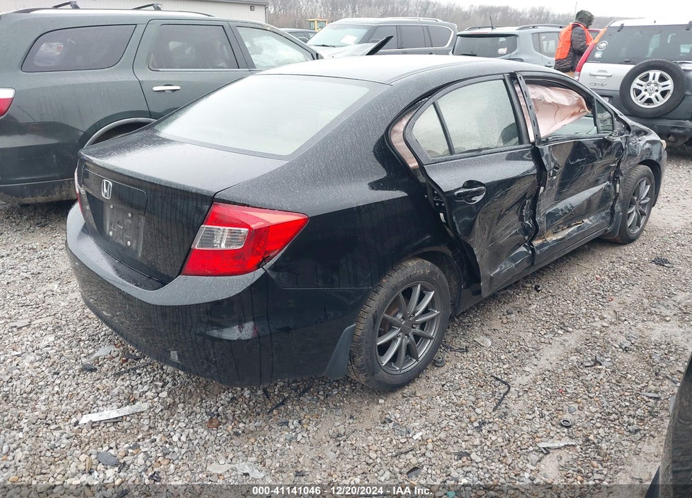 2012 HONDA CIVIC SDN LX VIN: 19XFB2F52CE097832