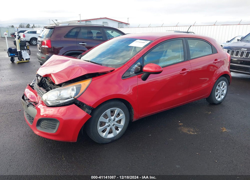 2013 KIA RIO VIN: KNADM5A32D6309822