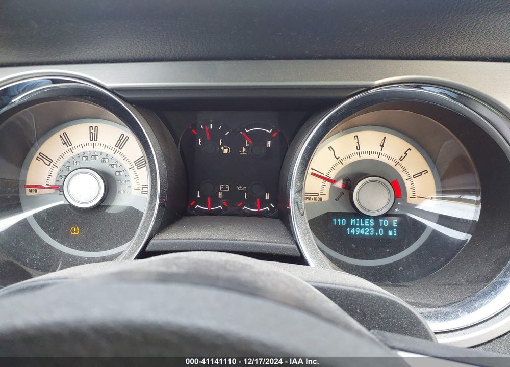 2010 FORD MUSTANG V6/V6 PREMIUM VIN: 1ZVBP8AN0A5152584