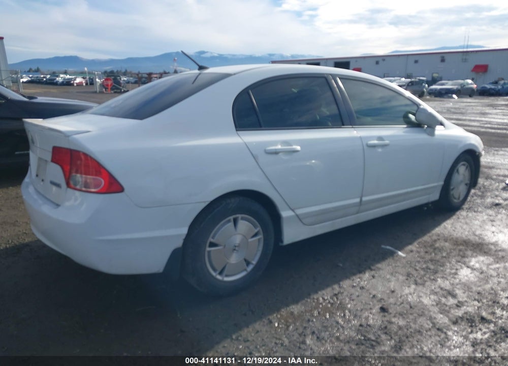 2008 HONDA CIVIC HYBRID VIN: JHMFA36268S023007