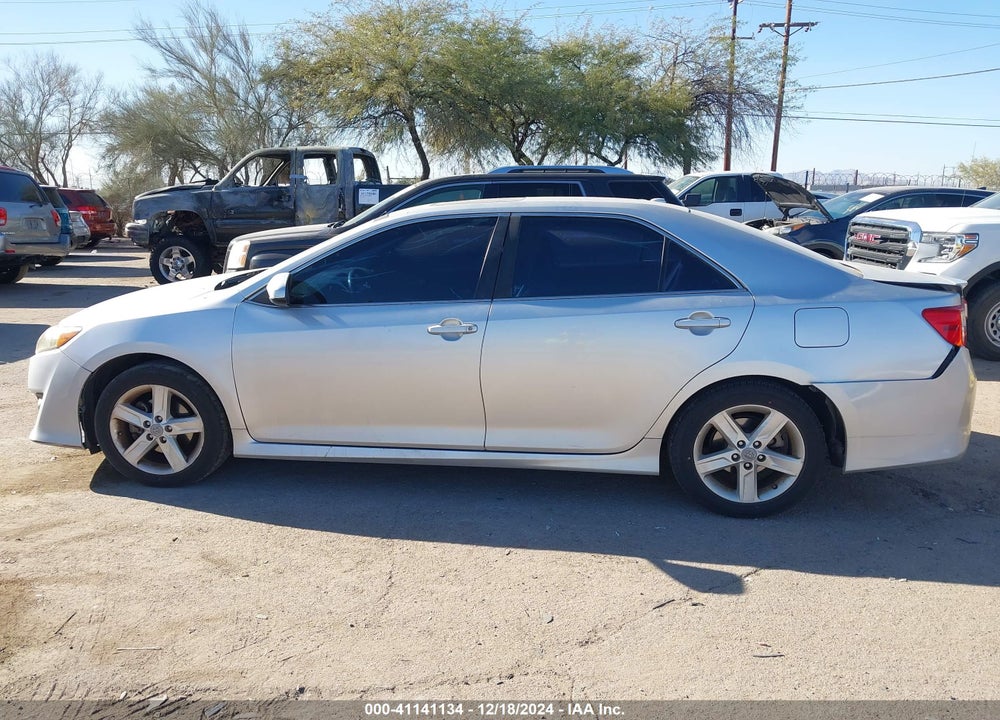 2012 TOYOTA CAMRY SE VIN: 4T1BF1FK6CU095405