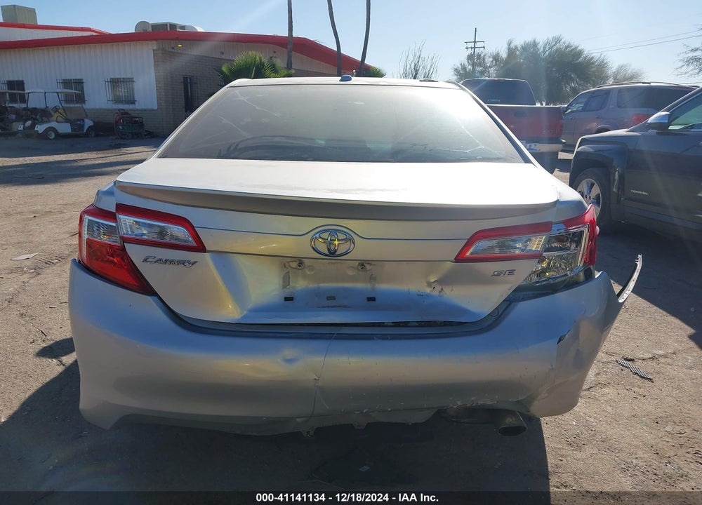 2012 TOYOTA CAMRY SE VIN: 4T1BF1FK6CU095405