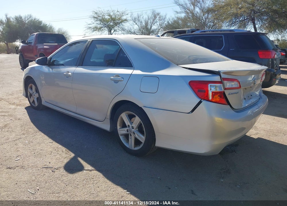 2012 TOYOTA CAMRY SE VIN: 4T1BF1FK6CU095405