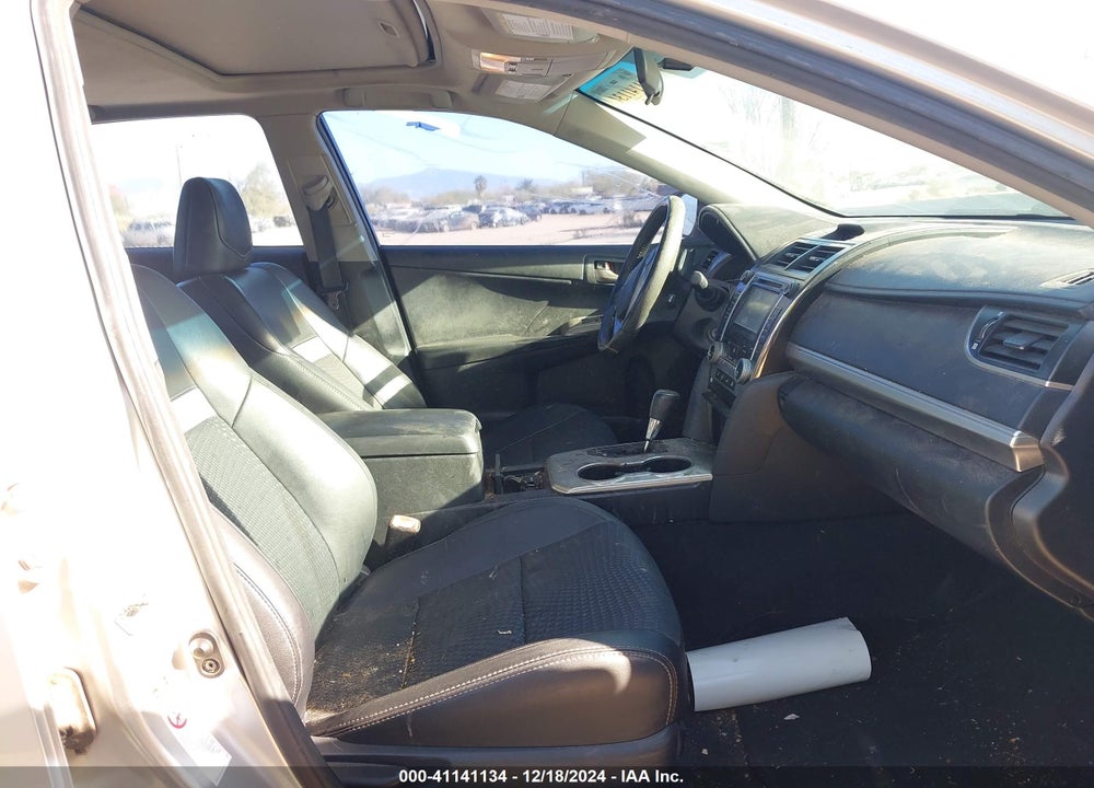 2012 TOYOTA CAMRY SE VIN: 4T1BF1FK6CU095405