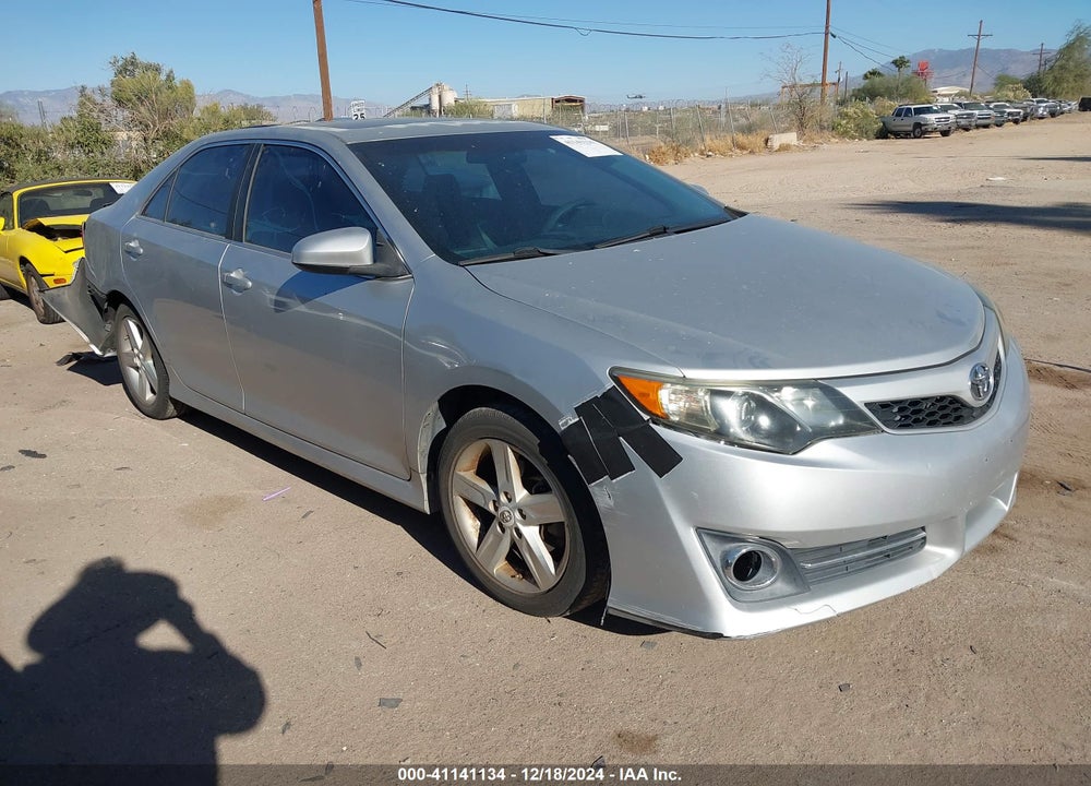 2012 TOYOTA CAMRY SE VIN: 4T1BF1FK6CU095405