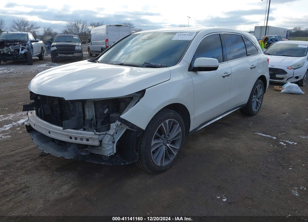 2017 ACURA MDX TECHNOLOGY PACKAGE VIN: 5FRYD4H55HB018794