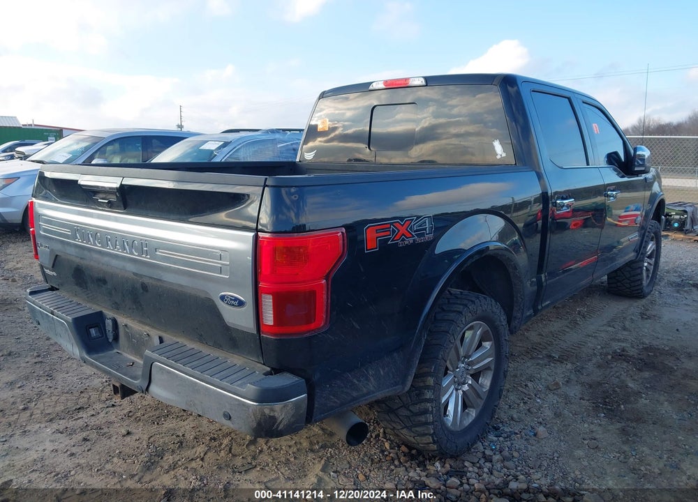 2018 FORD F-150 VIN: 1FTFW1E17JFE17484
