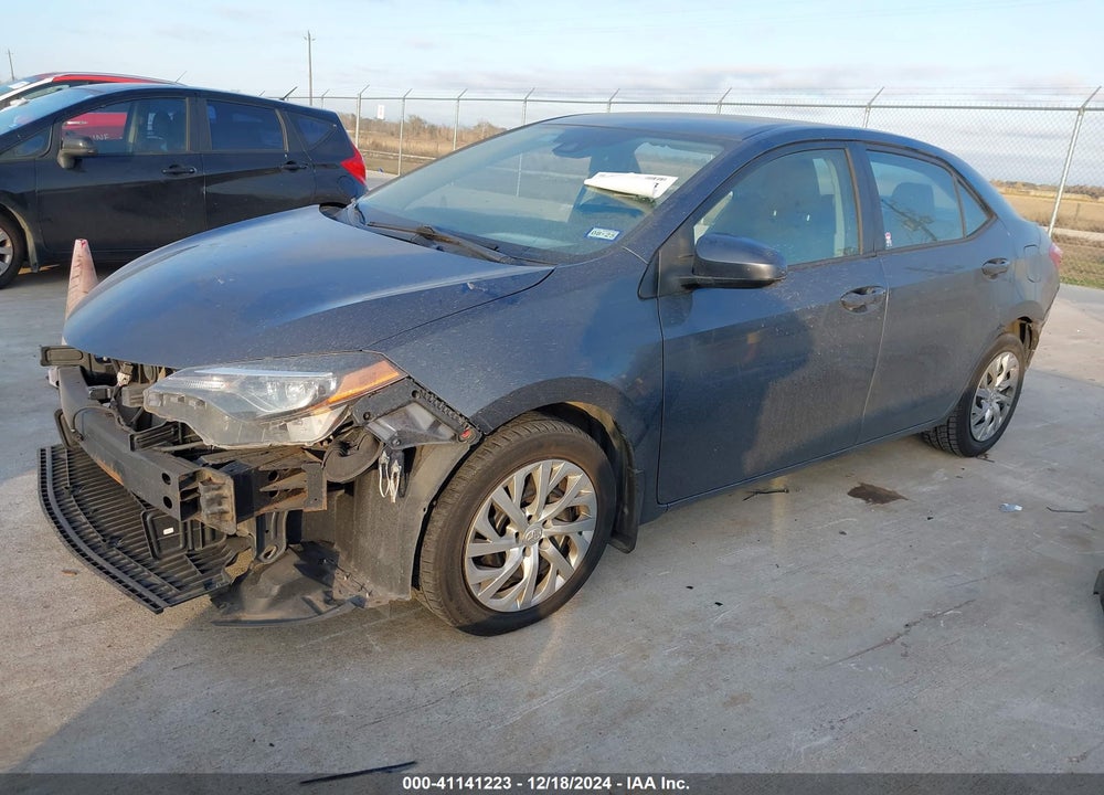 2019 TOYOTA COROLLA LE VIN: 2T1BURHE4KC228674