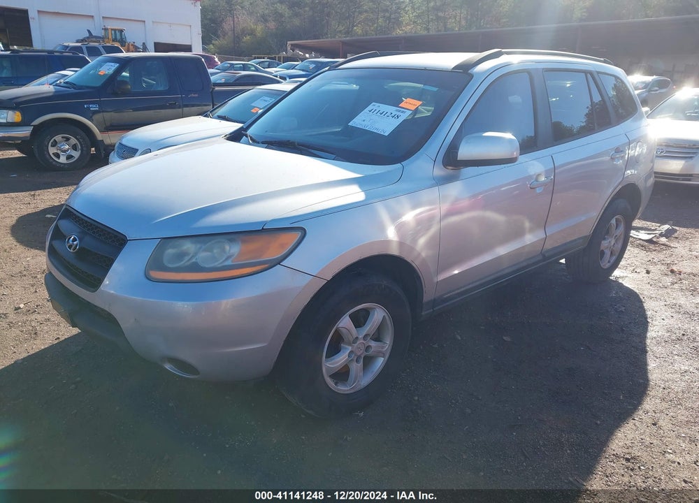 2008 HYUNDAI SANTA FE GLS VIN: 5NMSG13D08H194047