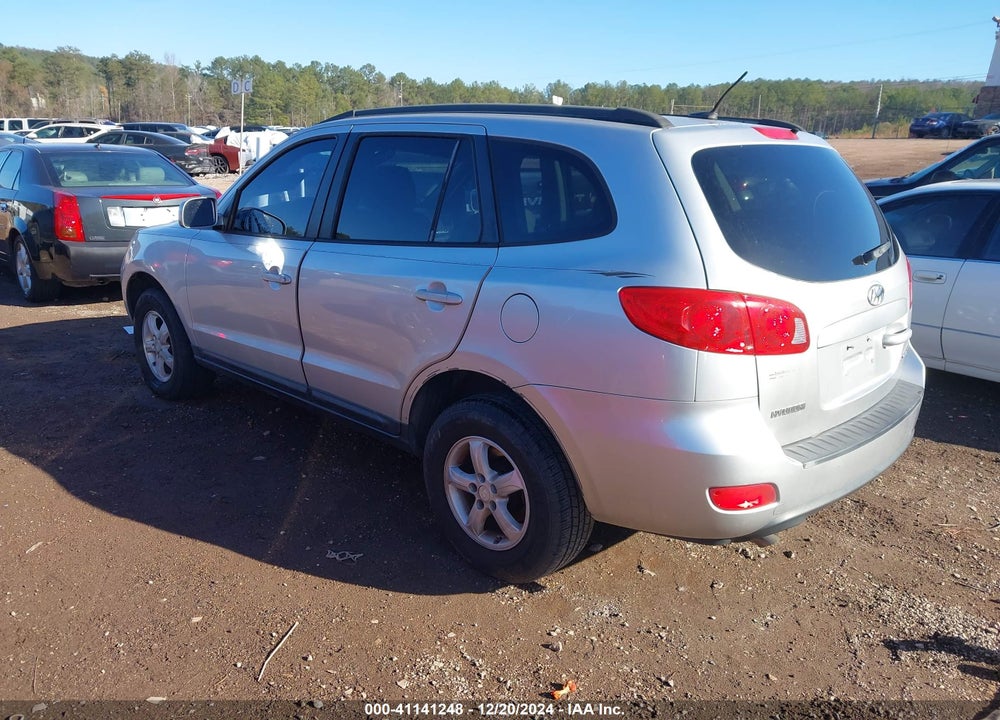 2008 HYUNDAI SANTA FE GLS VIN: 5NMSG13D08H194047